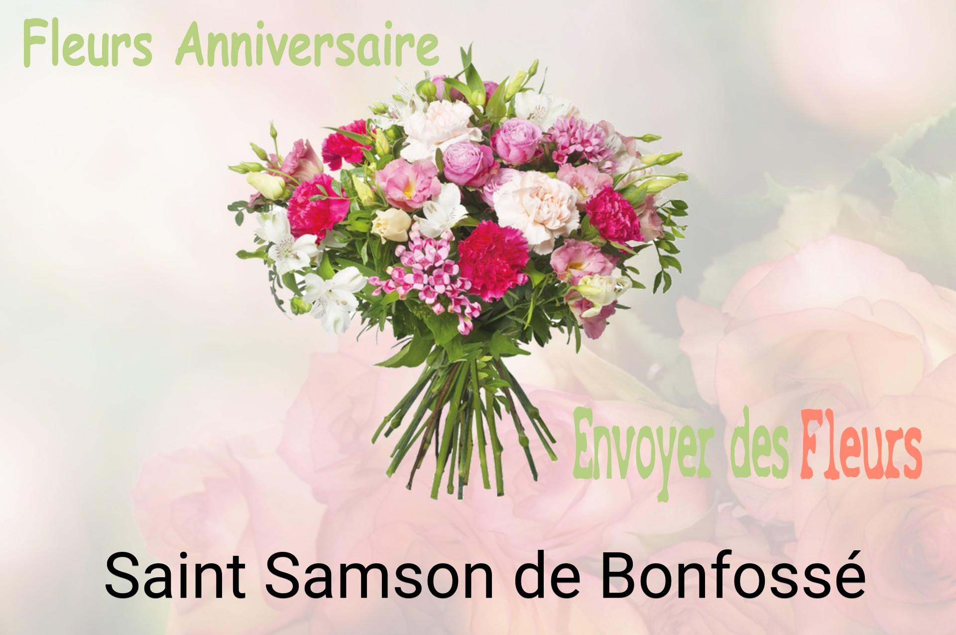 Bouquet de fleurs d’anniversaire livré à Saint-Samson-de-Bonfossé